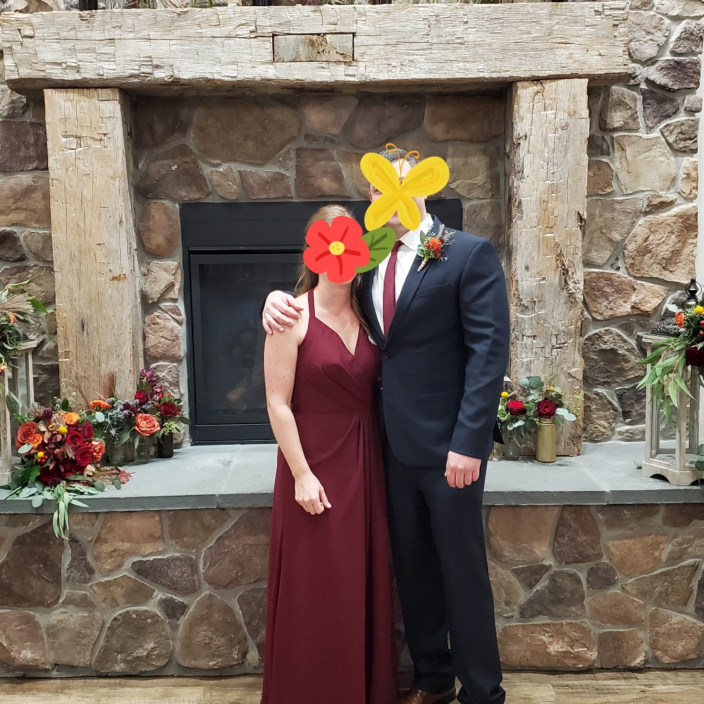 Sorella Vita Burgundy Bridesmaid's Dress